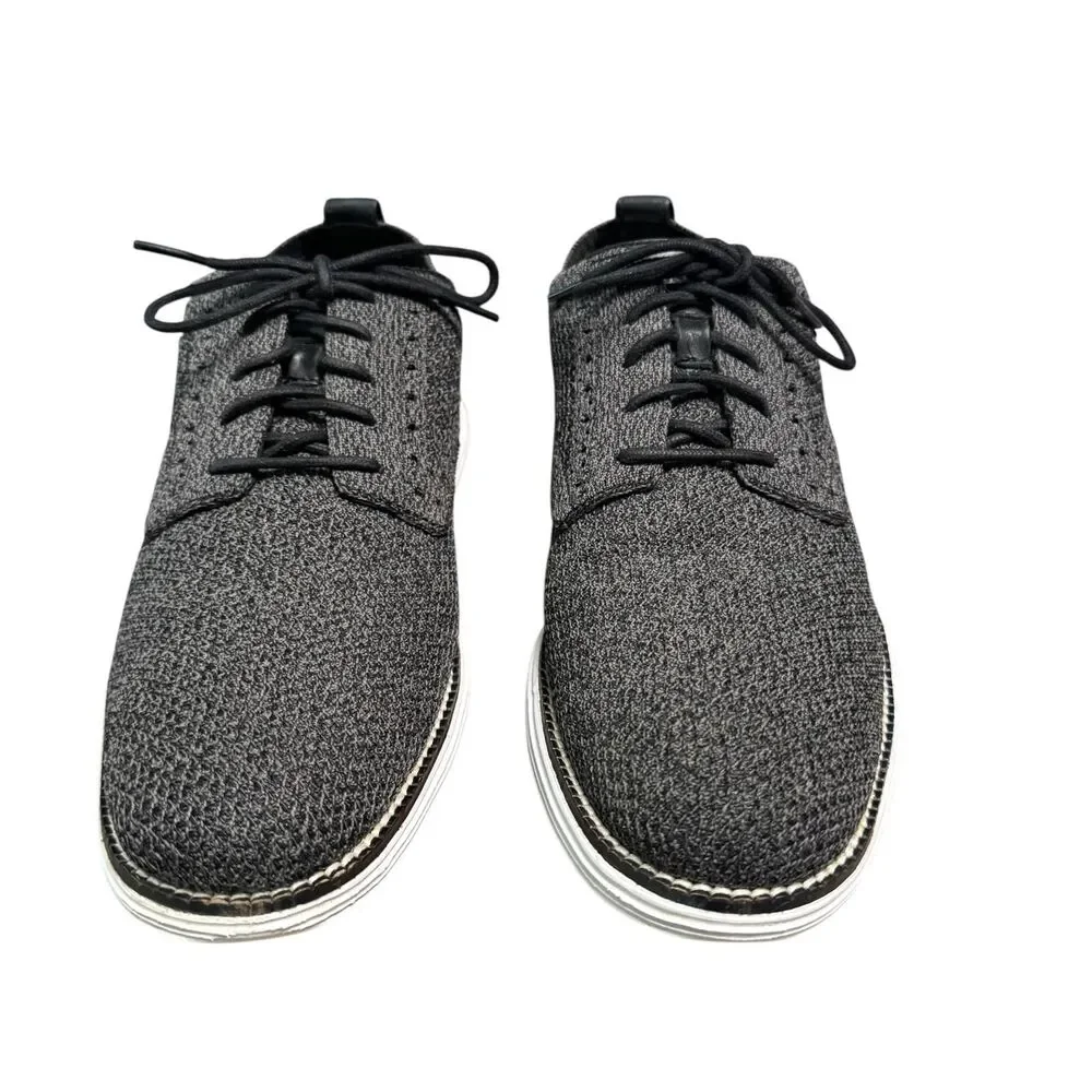 Cole Haan OriginalGrand Shoes Mens‎ 9.5 Gray Knit Oxford Sneaker Comfort C29732